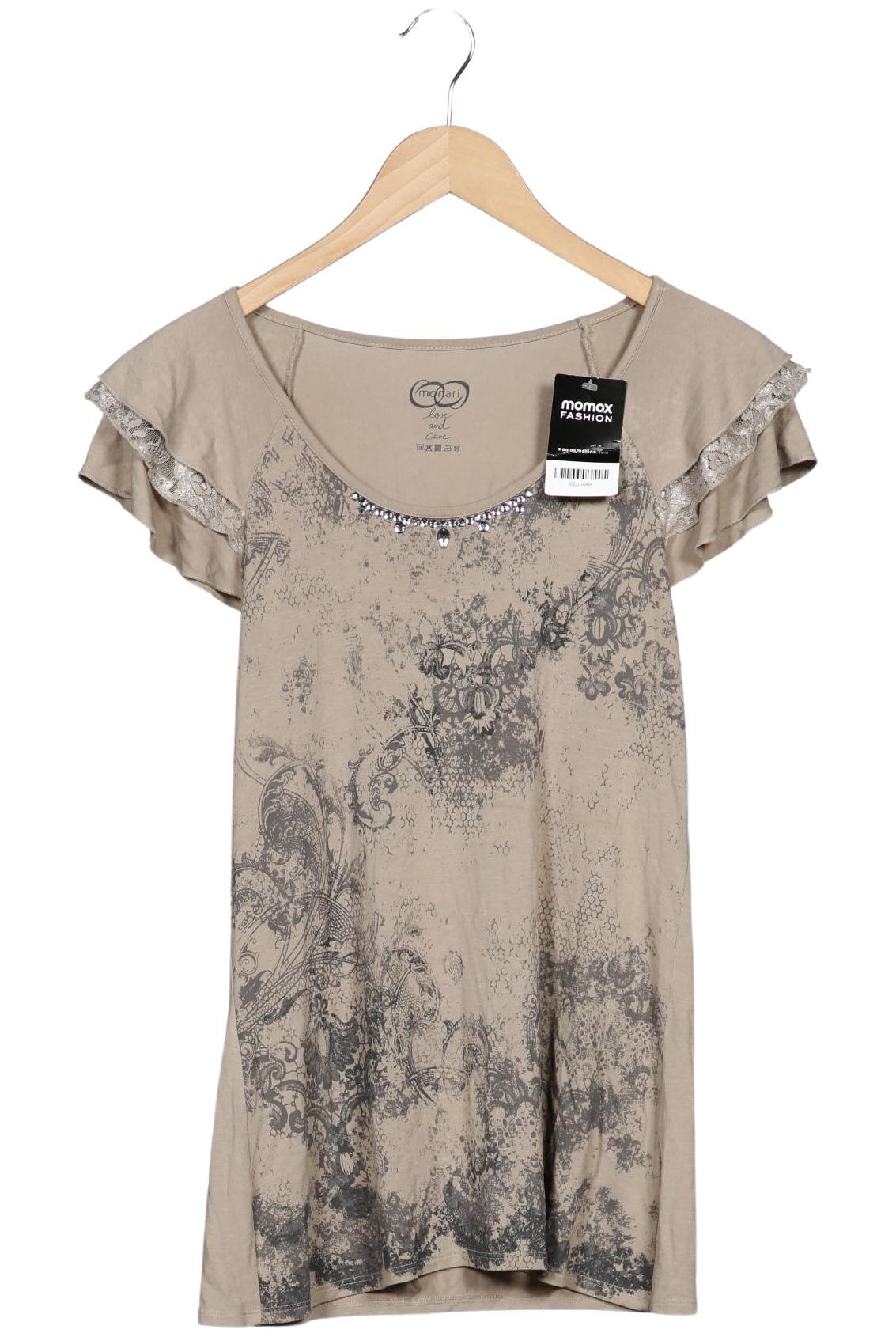 

monari Damen T-Shirt, beige, Gr. 40