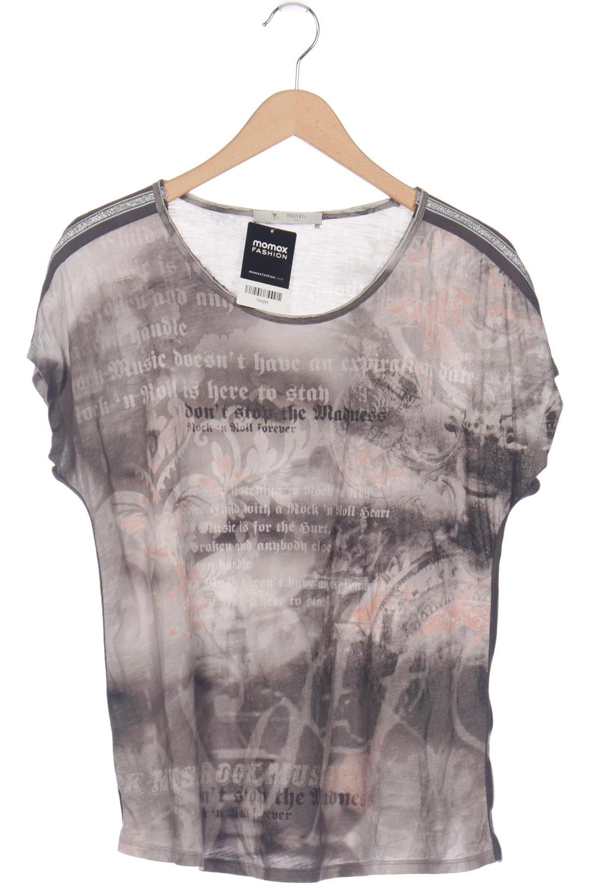

monari Damen T-Shirt, grau, Gr. 44