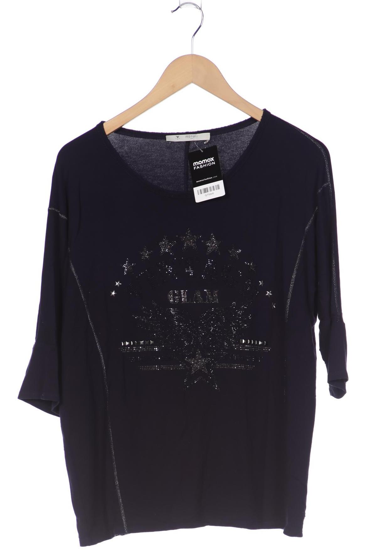 

monari Damen T-Shirt, marineblau