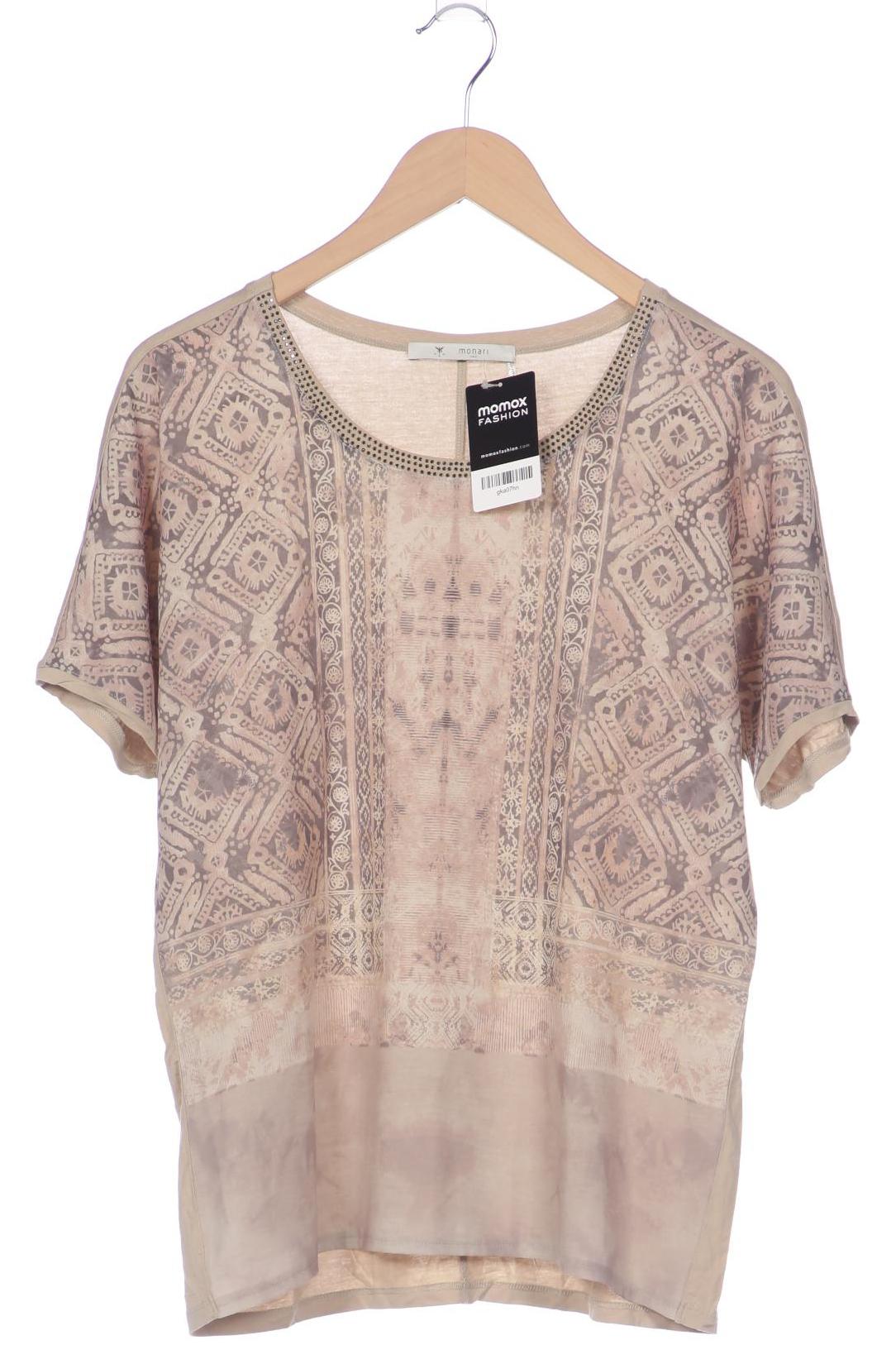 

monari Damen T-Shirt, beige, Gr. 42