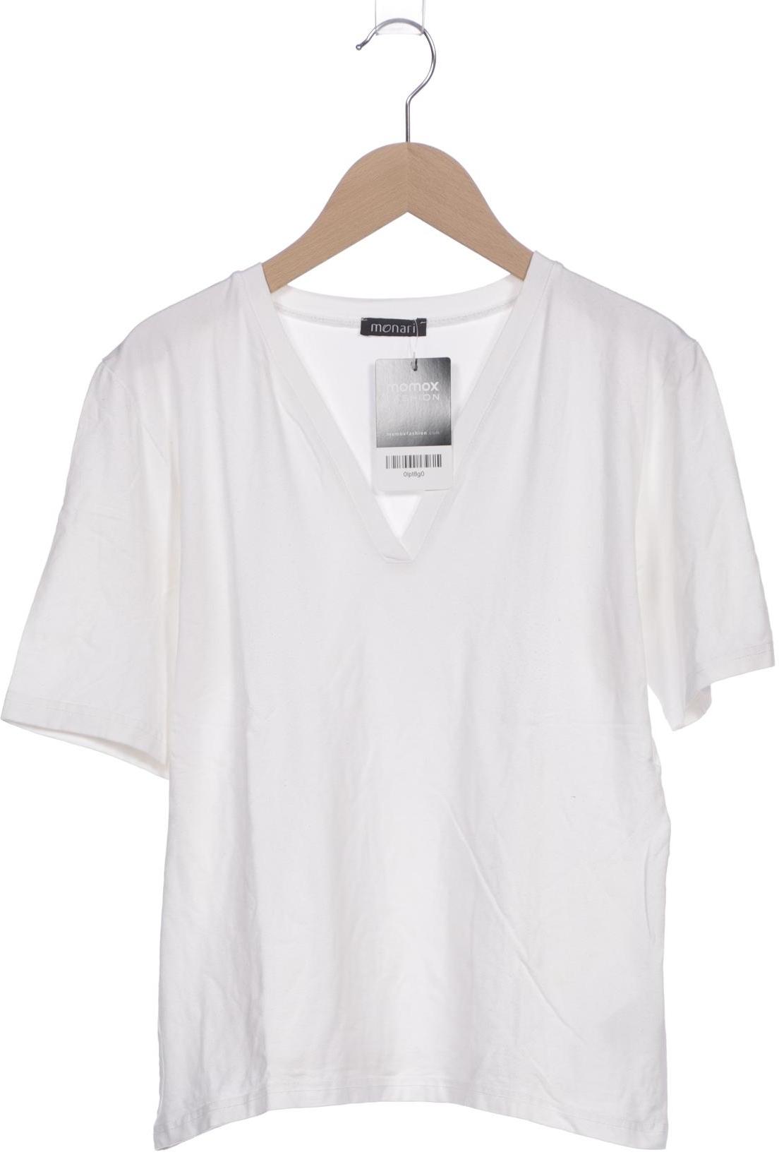 

monari Damen T-Shirt, weiß, Gr. 38