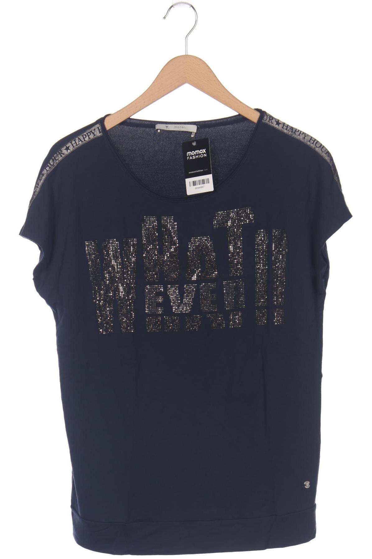 

monari Damen T-Shirt, marineblau, Gr. 42