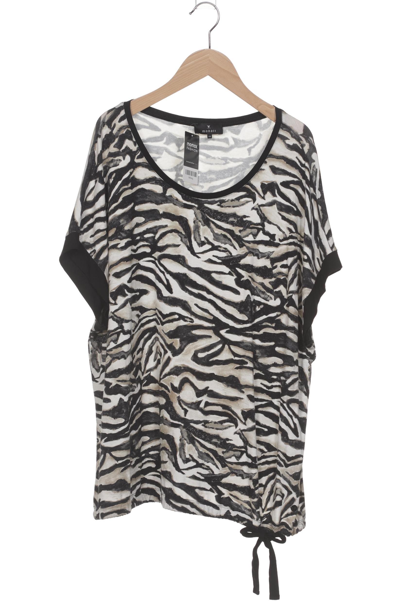 

monari Damen T-Shirt, schwarz, Gr. 44