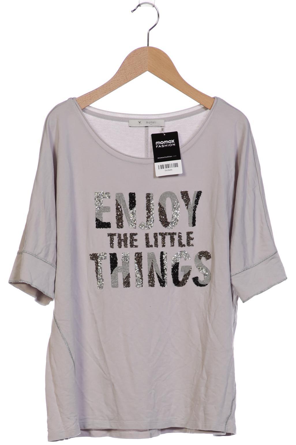 

monari Damen T-Shirt, grau, Gr. 42
