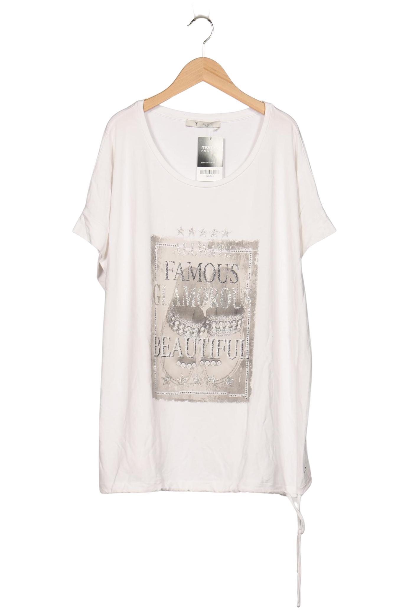 

monari Damen T-Shirt, weiß, Gr. 48