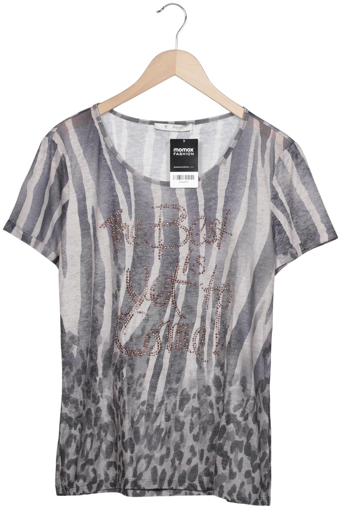 

monari Damen T-Shirt, grau, Gr. 48
