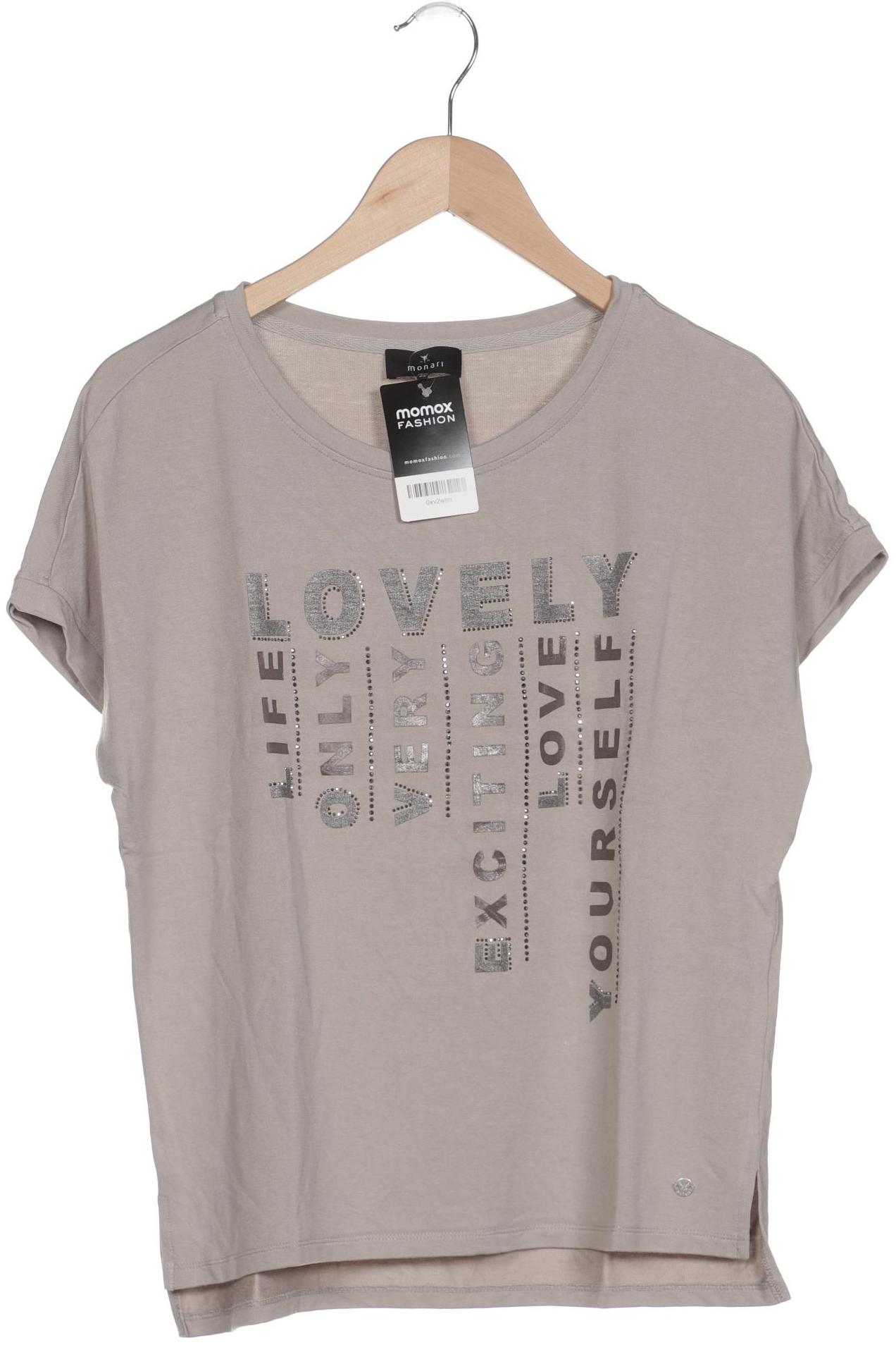 

monari Damen T-Shirt, grau, Gr. 34