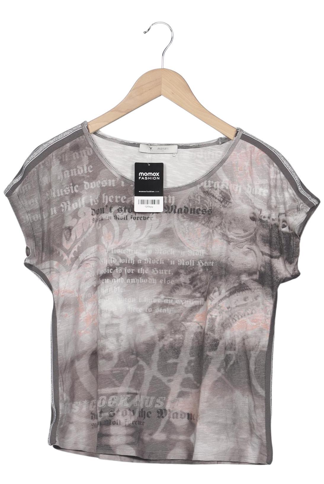 

monari Damen T-Shirt, grau, Gr. 36