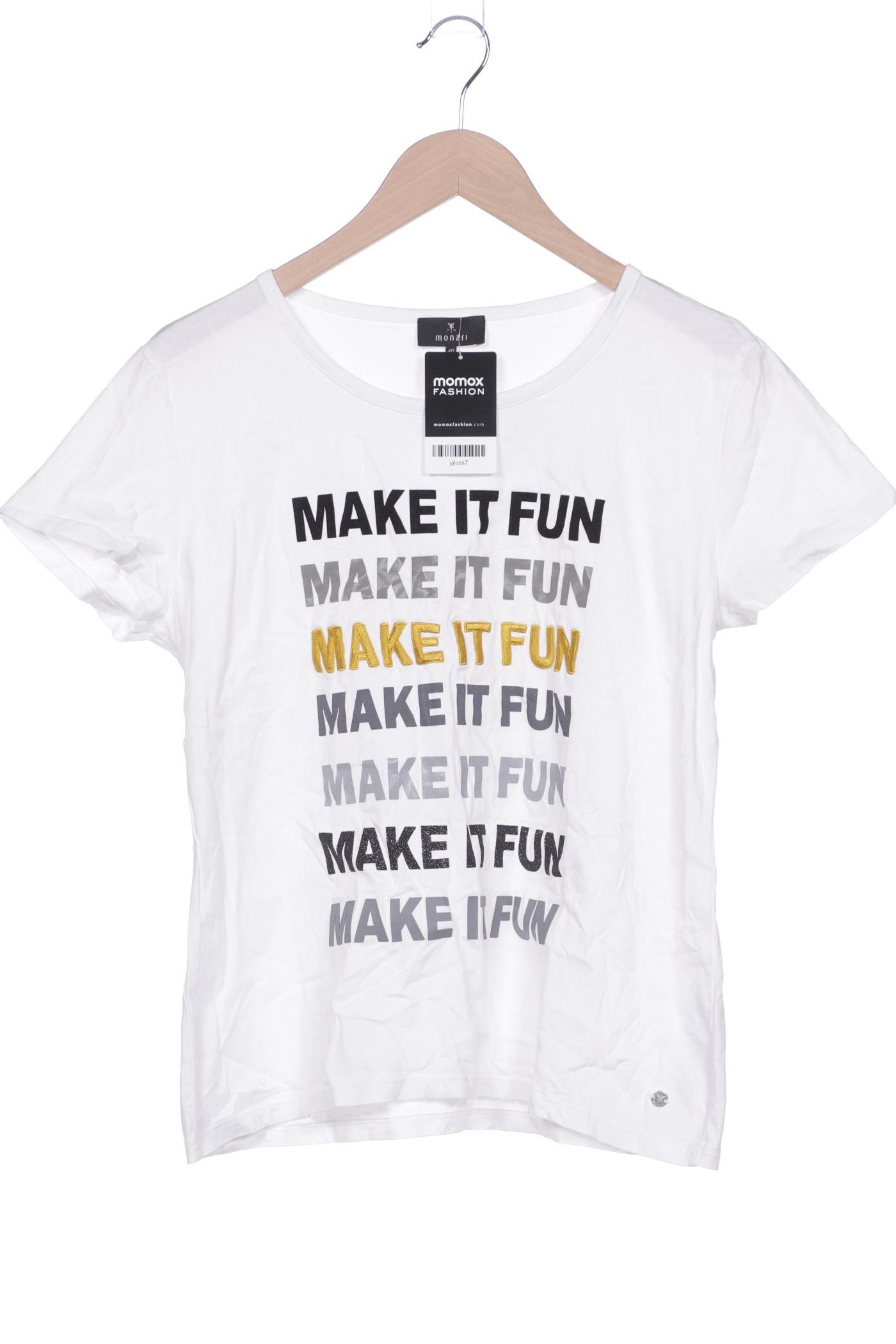 

monari Damen T-Shirt, weiß, Gr. 40
