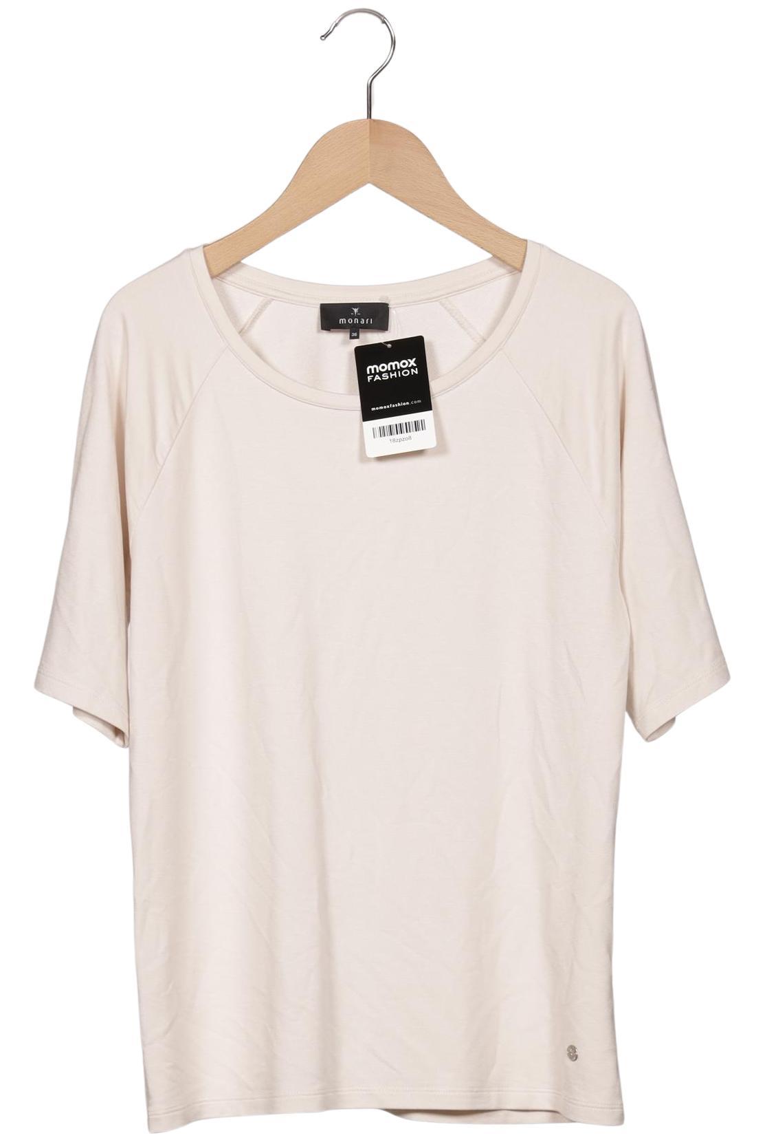 

monari Damen T-Shirt, beige, Gr. 36