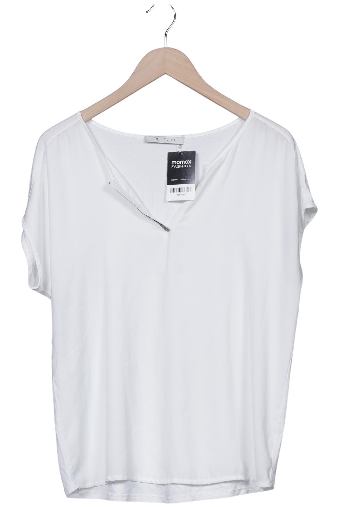 

monari Damen T-Shirt, weiß, Gr. 42