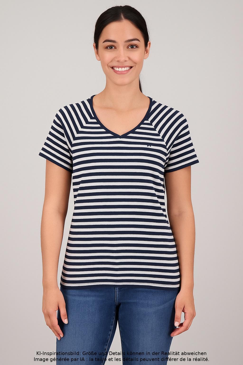 

monari Damen T-Shirt, mehrfarbig, Gr. 40