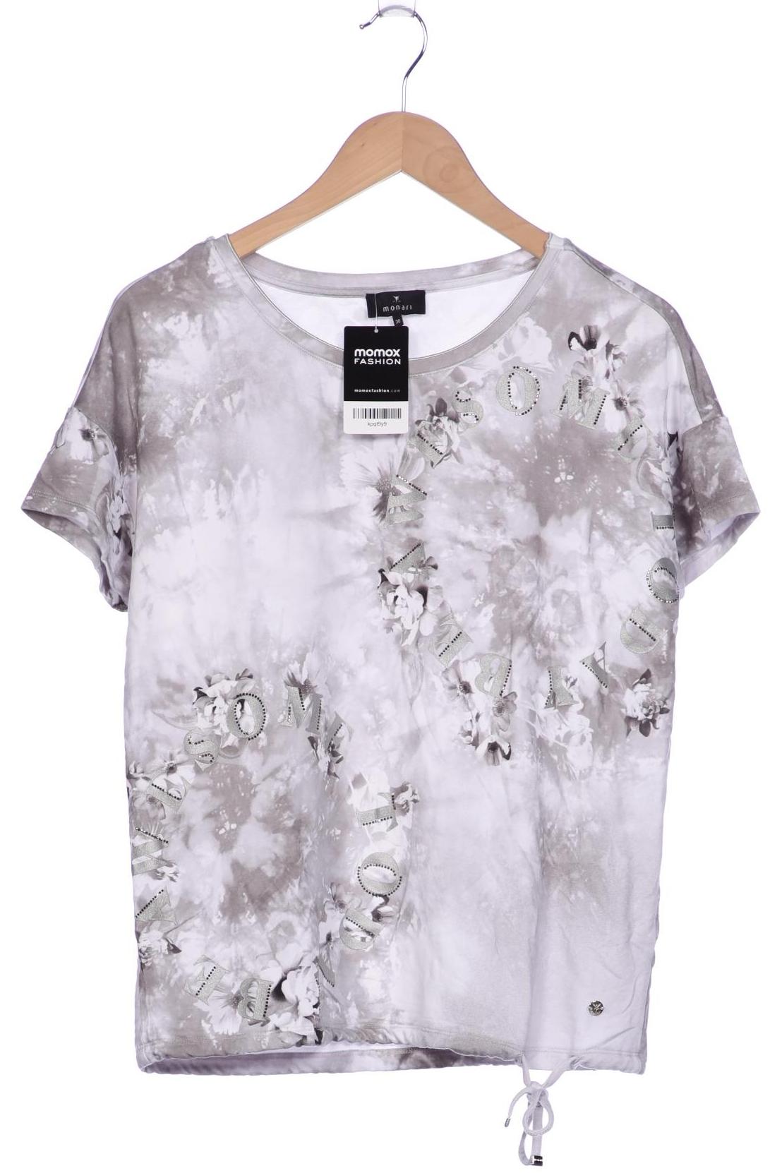 

monari Damen T-Shirt, grau, Gr. 36