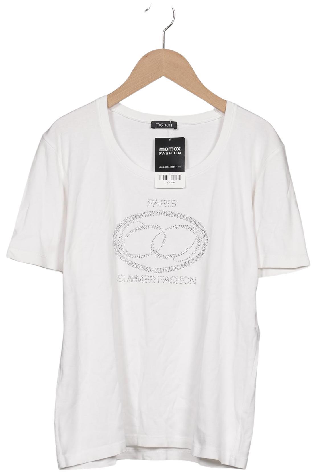 

monari Damen T-Shirt, weiß, Gr. 42