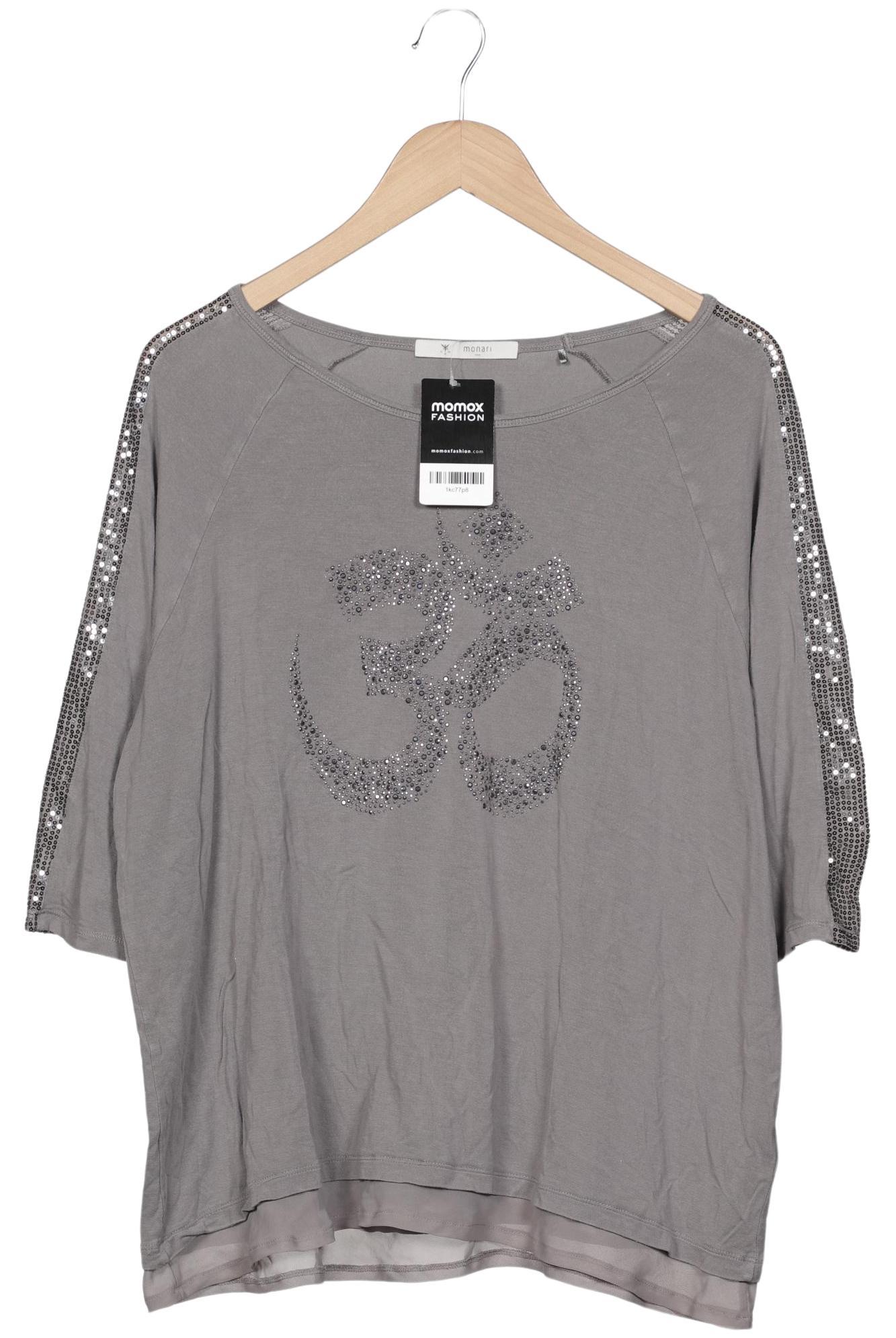 

monari Damen T-Shirt, grau, Gr. 48