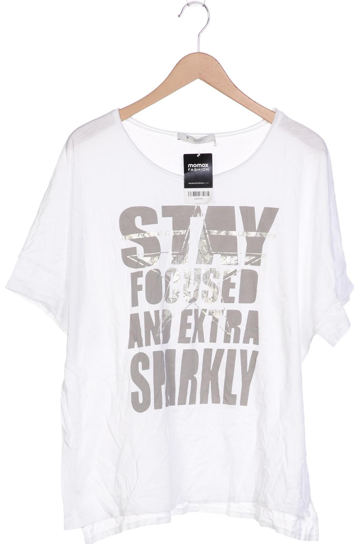 

monari Damen T-Shirt, weiß, Gr. 52
