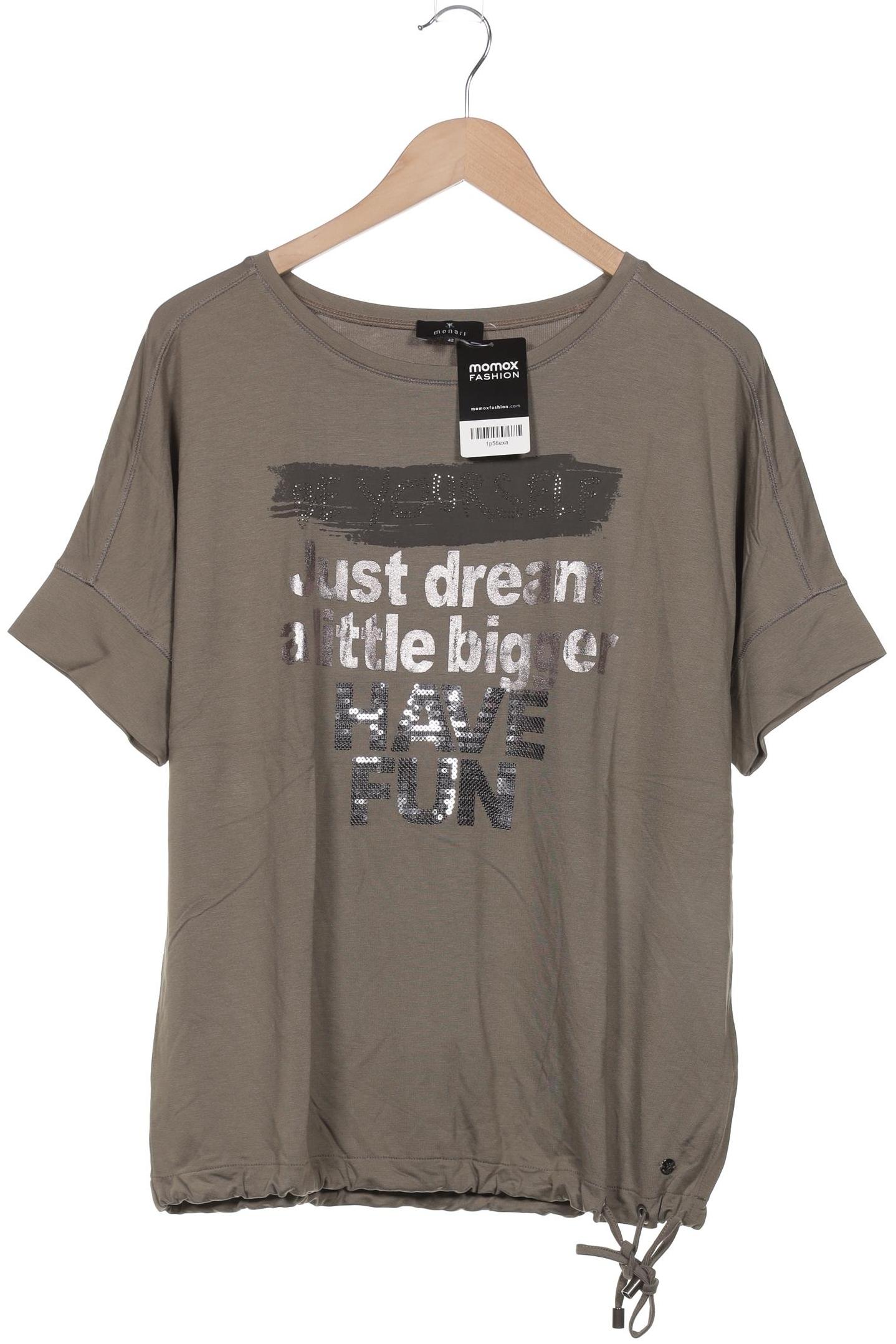 

monari Damen T-Shirt, grün, Gr. 42