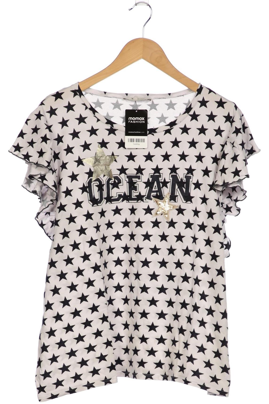 

monari Damen T-Shirt, weiß, Gr. 46