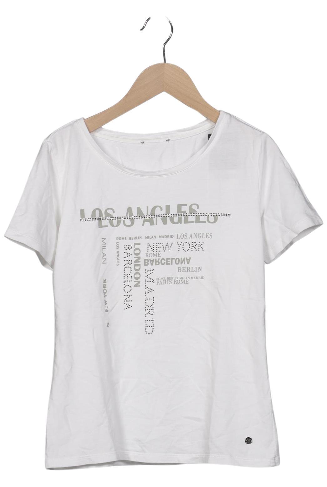 

monari Damen T-Shirt, weiß, Gr. 38