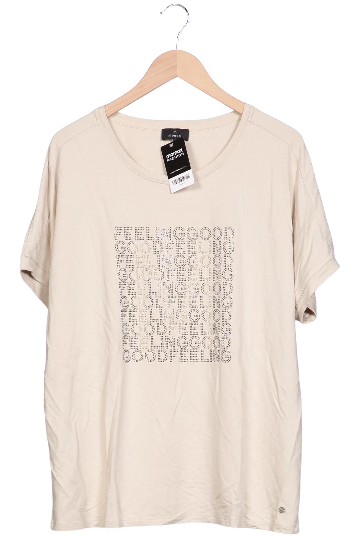 

monari Damen T-Shirt, beige, Gr. 46