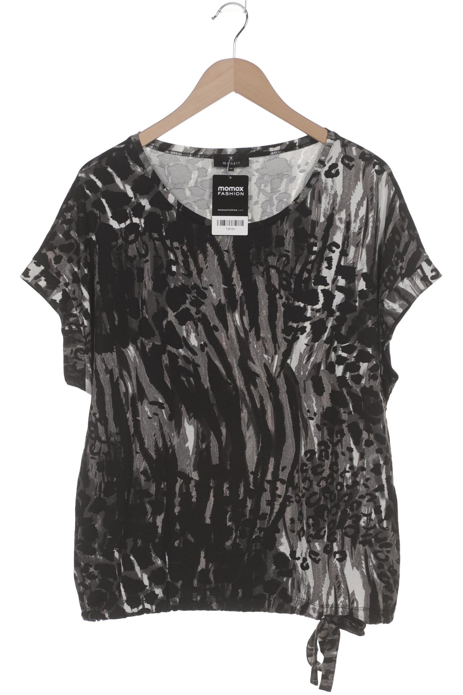 

monari Damen T-Shirt, schwarz, Gr. 42