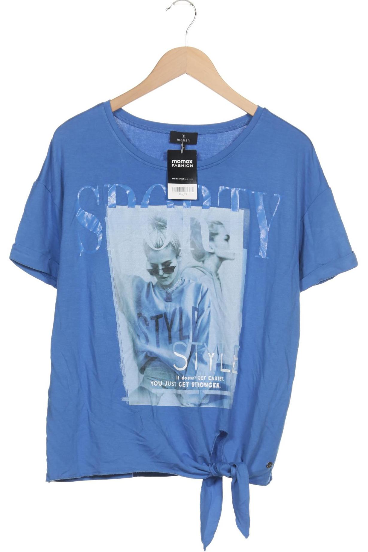 

monari Damen T-Shirt, blau, Gr. 38