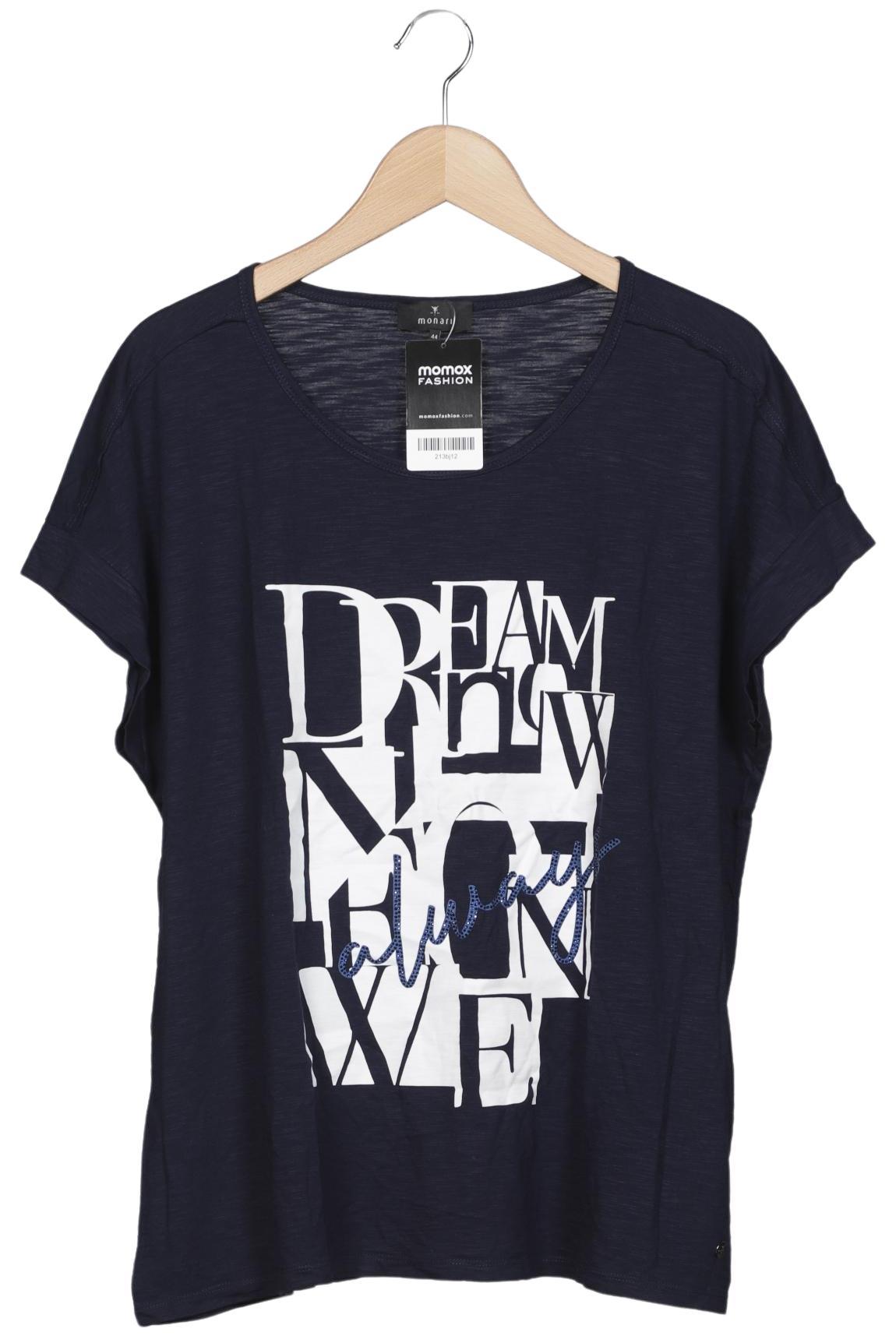 

monari Damen T-Shirt, marineblau, Gr. 44