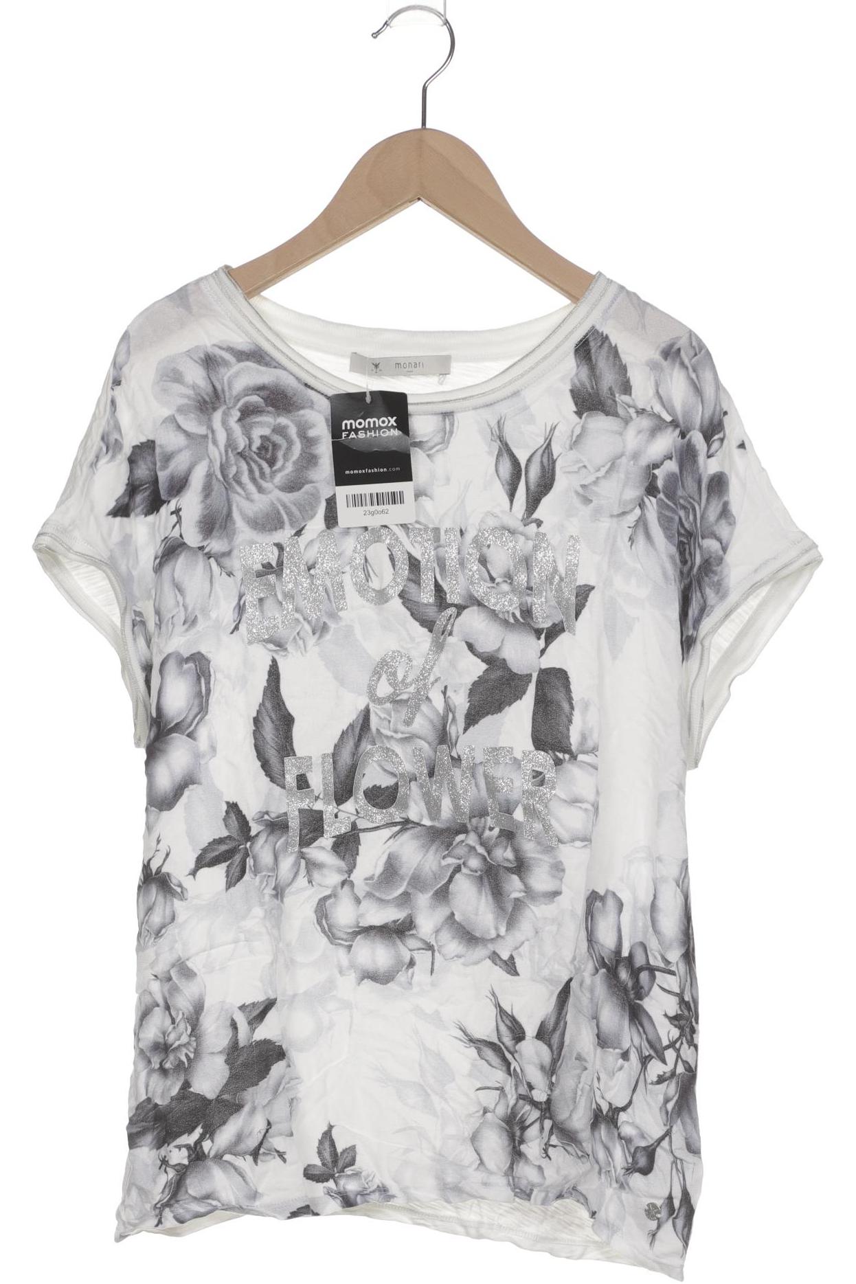 

monari Damen T-Shirt, weiß, Gr. 38