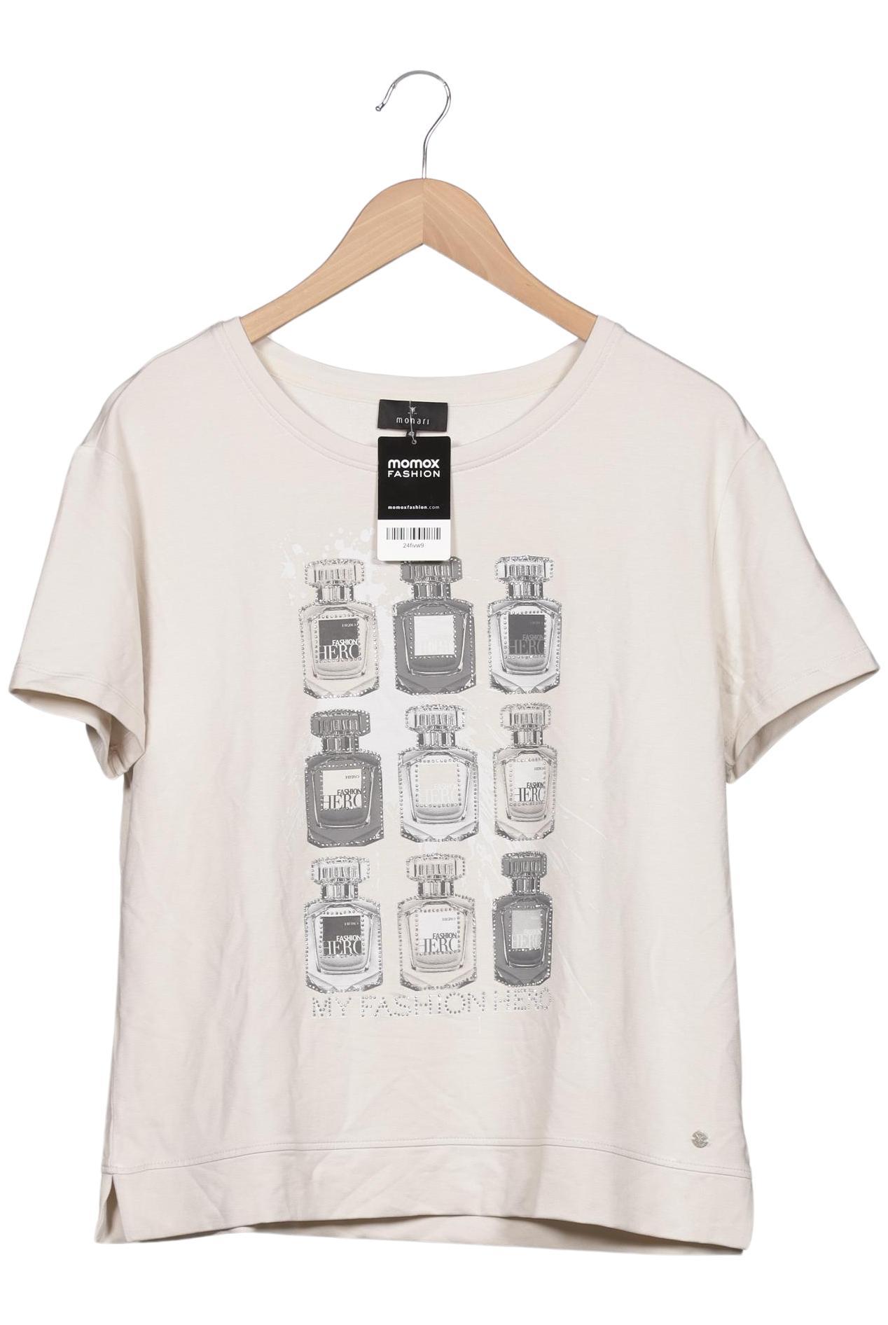 

monari Damen T-Shirt, beige, Gr. 40