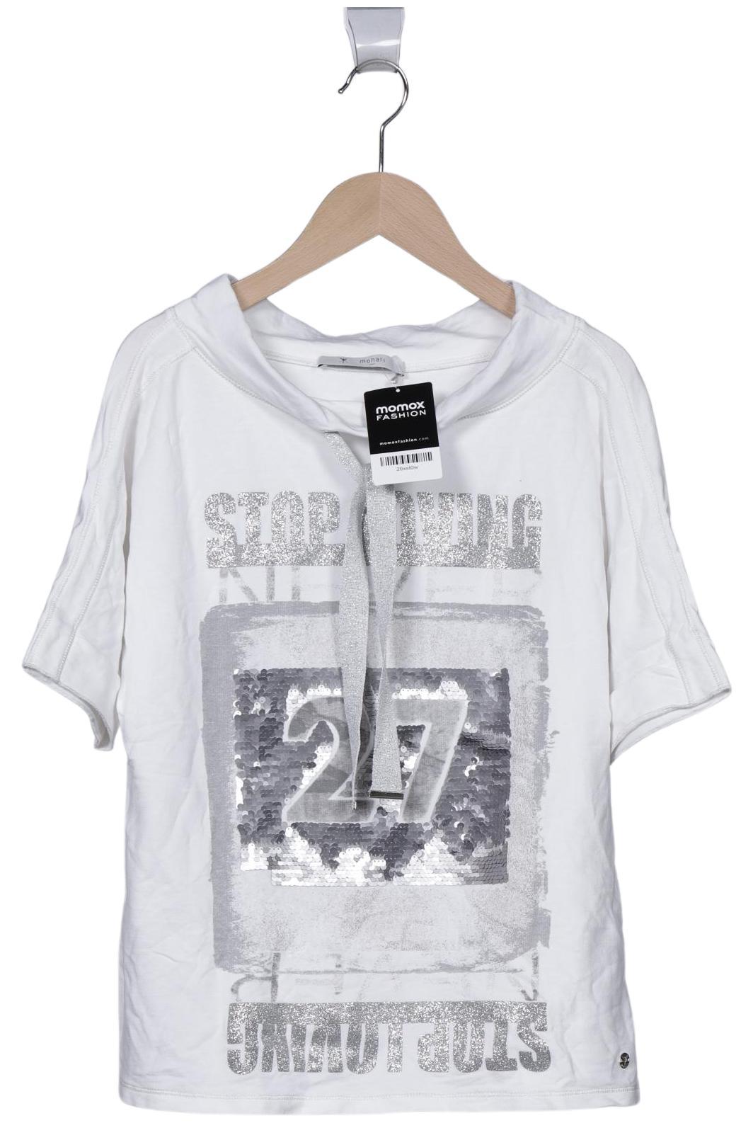 

monari Damen T-Shirt, weiß, Gr. 34