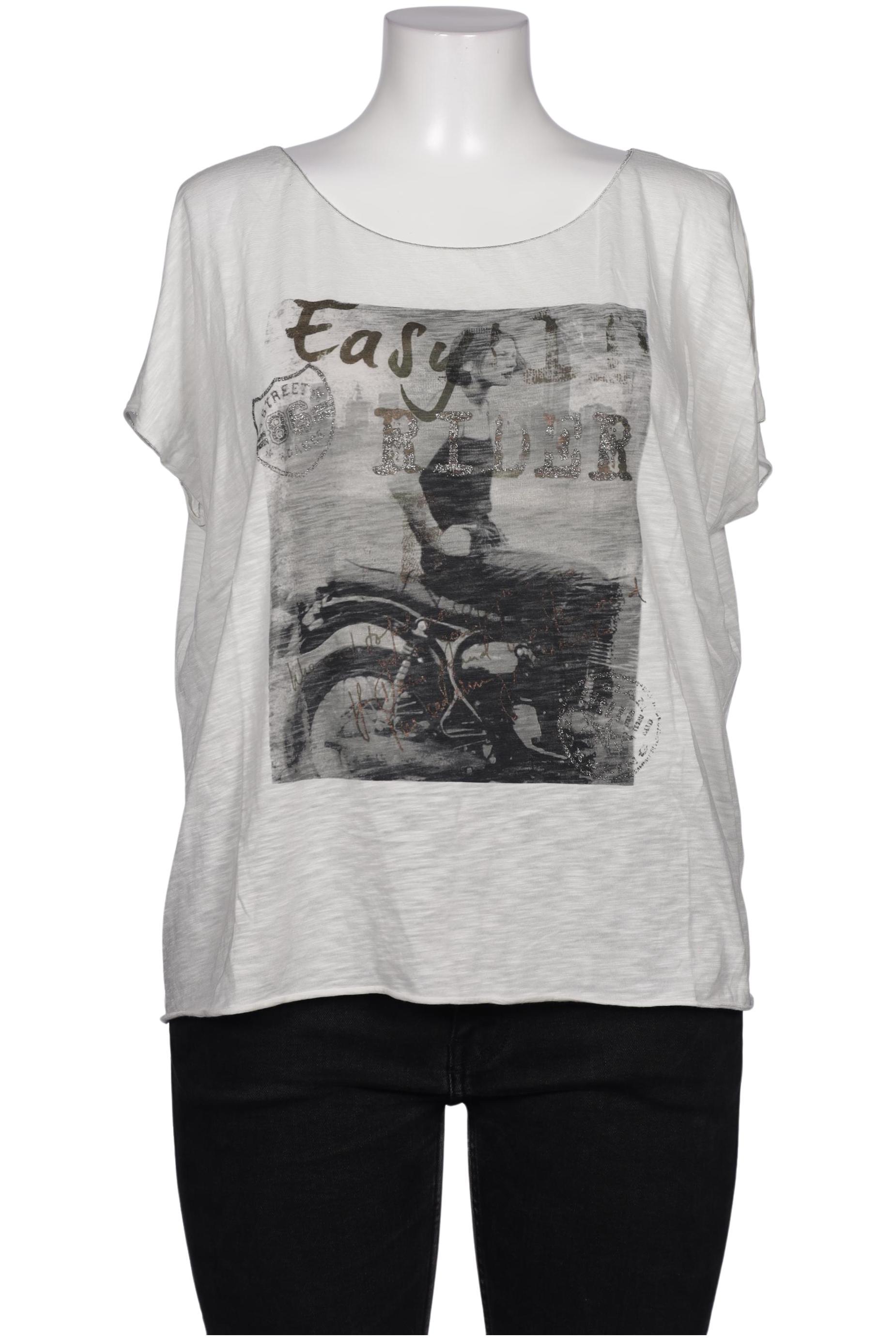 

monari Damen T-Shirt, weiß, Gr. 44