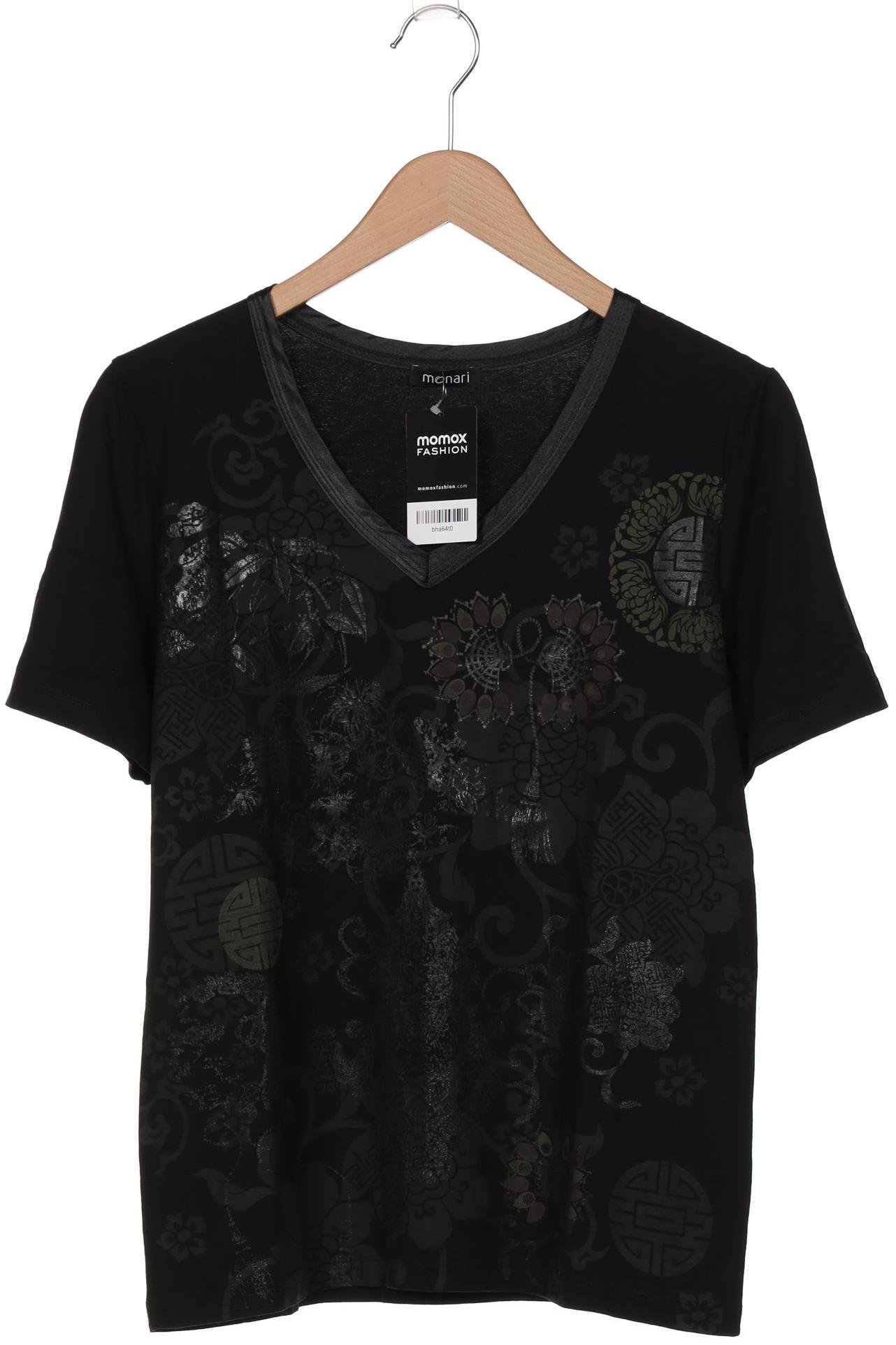 

monari Damen T-Shirt, schwarz, Gr. 42