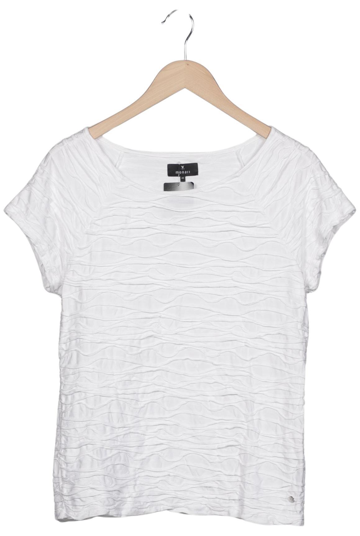 

monari Damen T-Shirt, weiß, Gr. 40