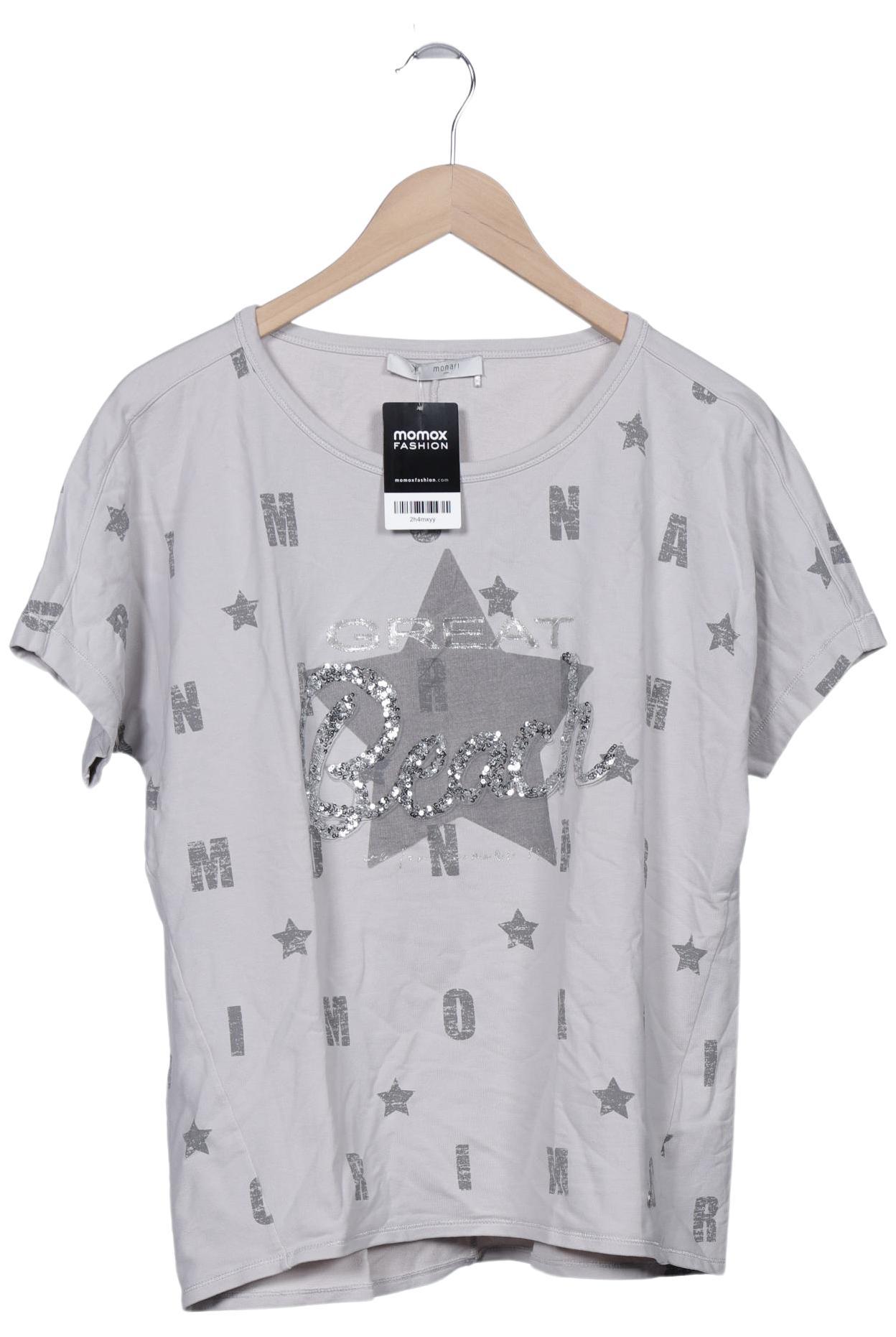 

monari Damen T-Shirt, grau, Gr. 40