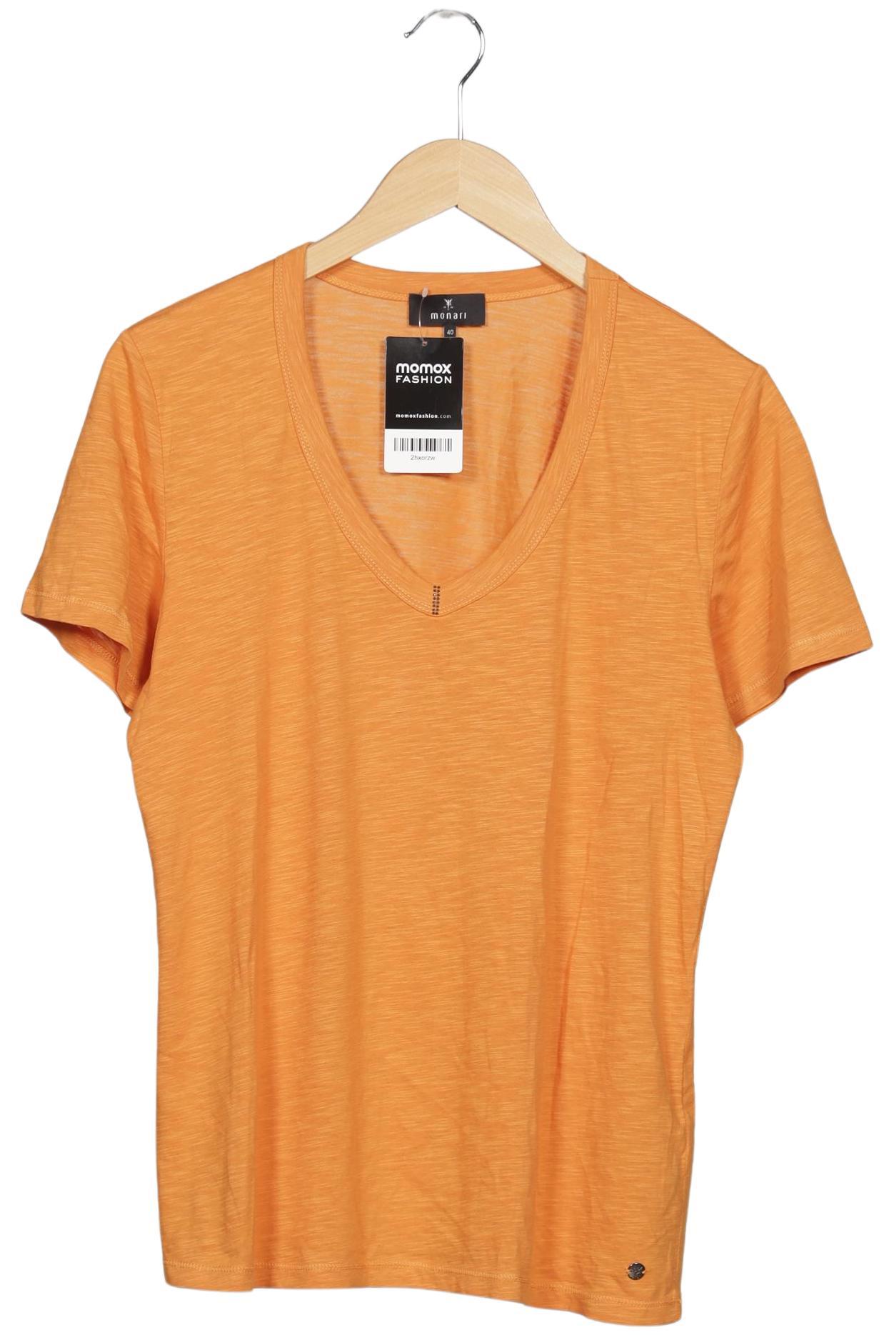 

monari Damen T-Shirt, orange, Gr. 40