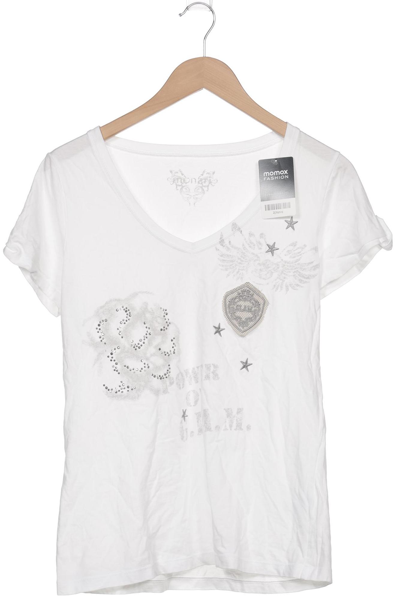

monari Damen T-Shirt, weiß, Gr. 40