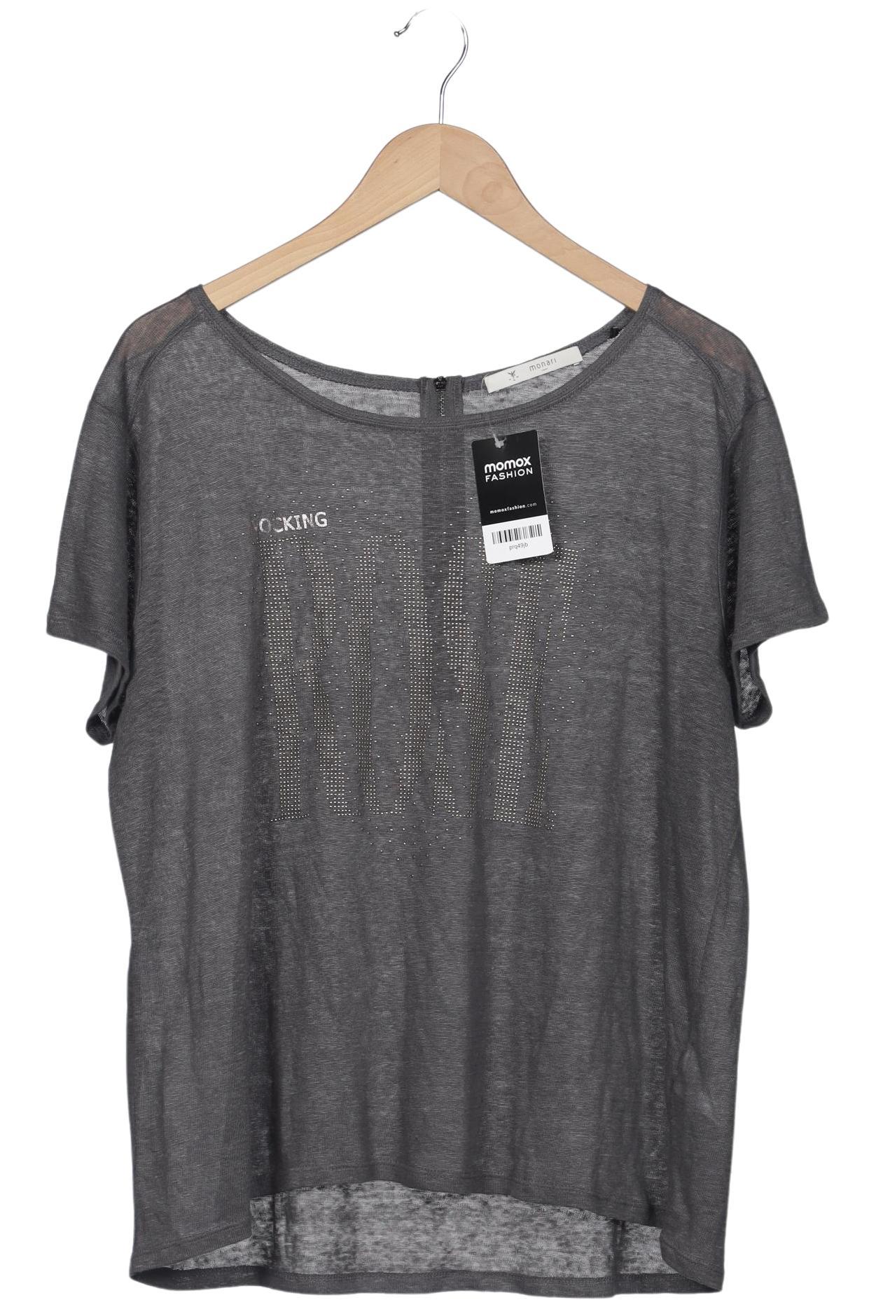 

monari Damen T-Shirt, grau, Gr. 44