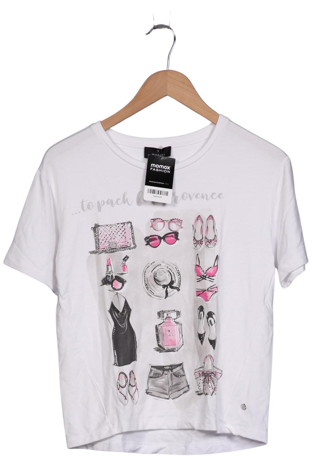 

monari Damen T-Shirt, weiß, Gr. 34