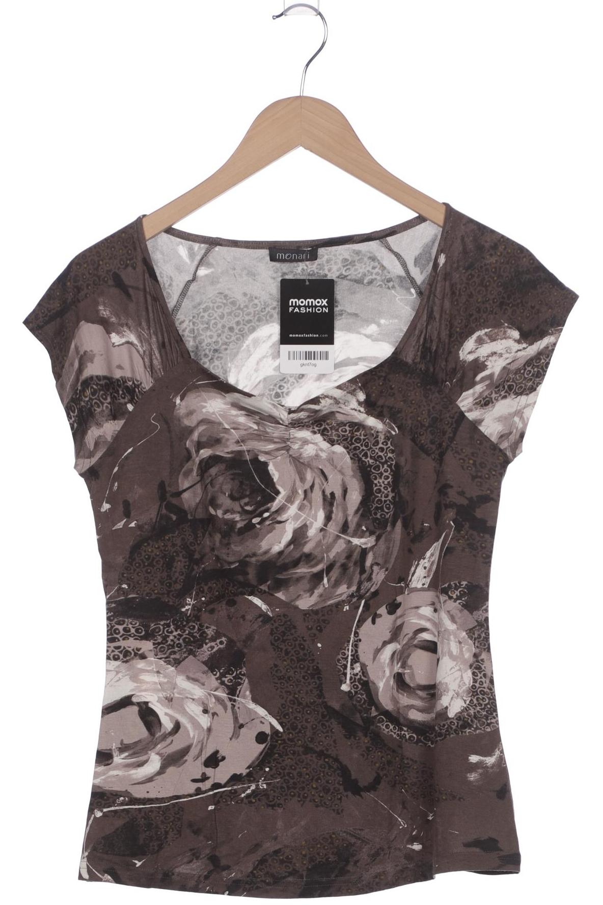 

monari Damen T-Shirt, braun, Gr. 38