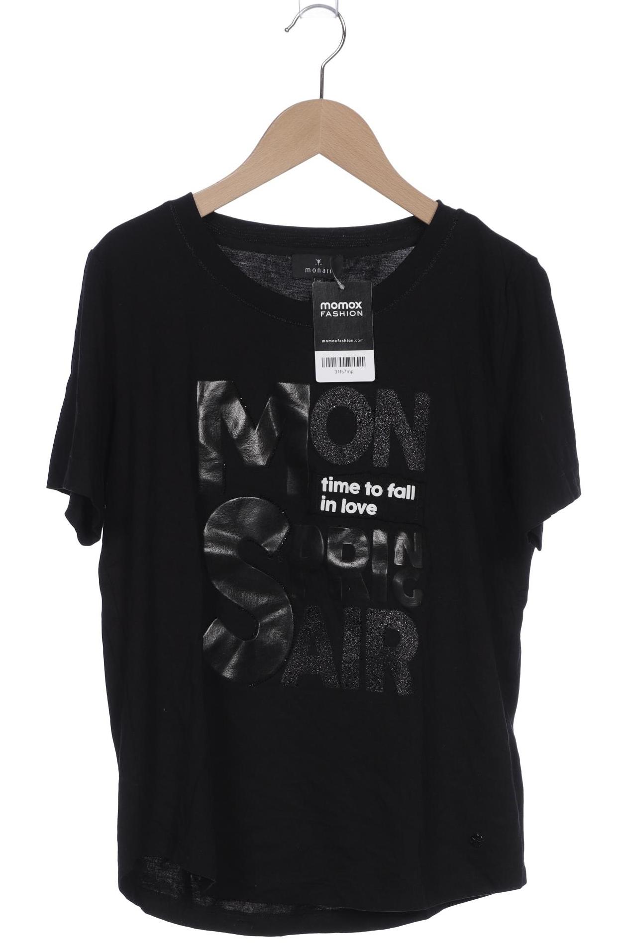 

monari Damen T-Shirt, schwarz
