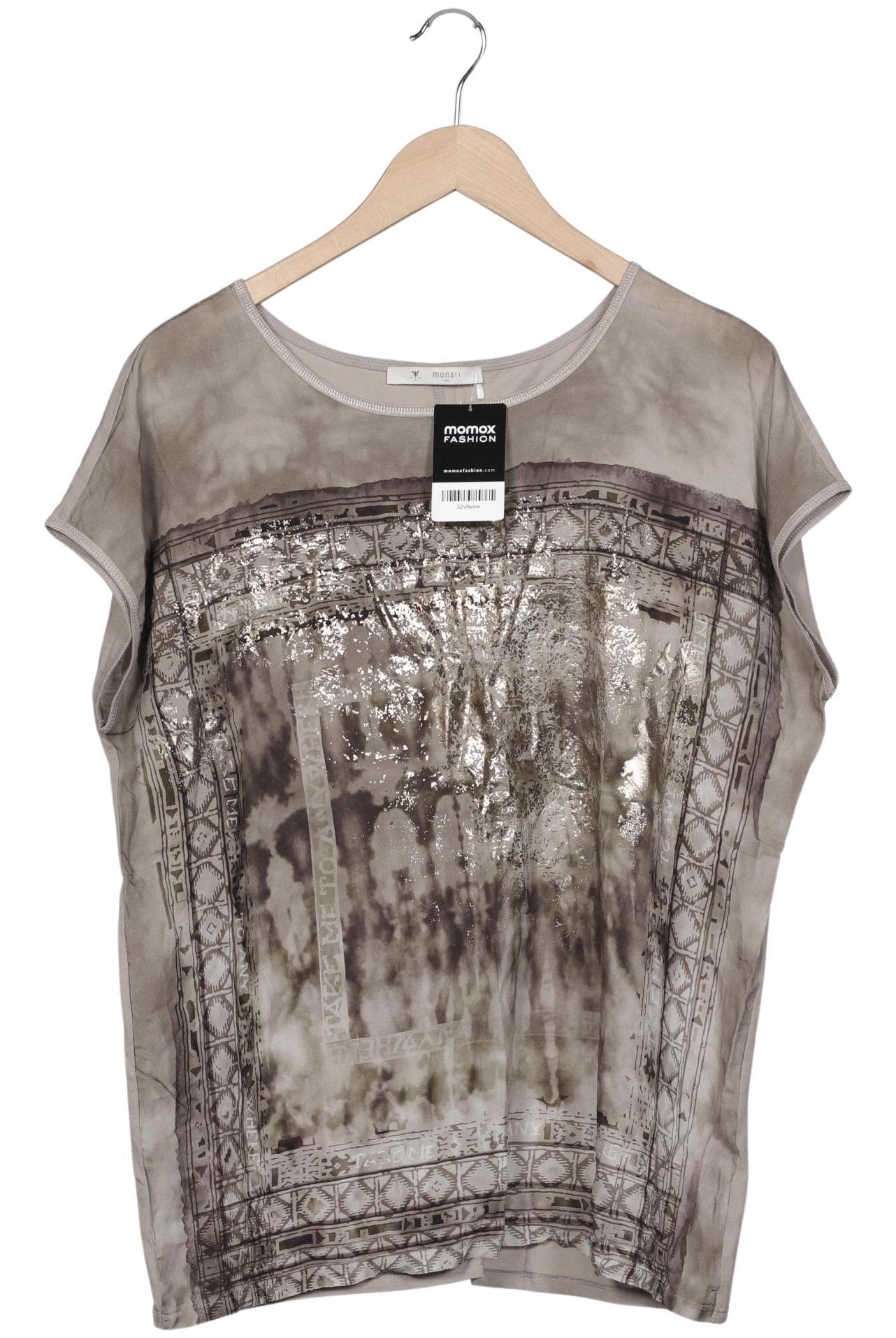 

monari Damen T-Shirt, beige, Gr. 42