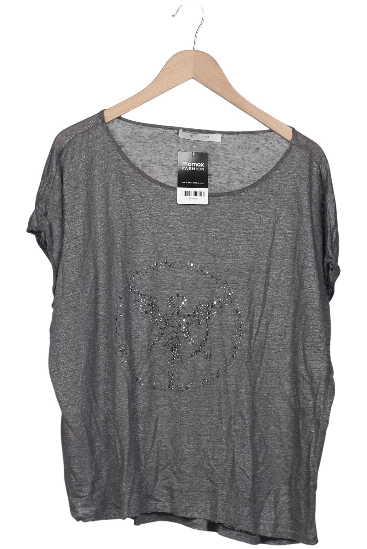

monari Damen T-Shirt, grau, Gr. 48
