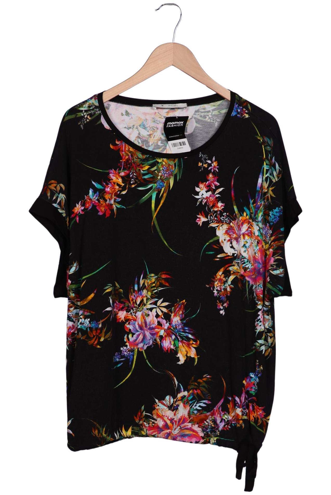

monari Damen T-Shirt, schwarz, Gr. 46
