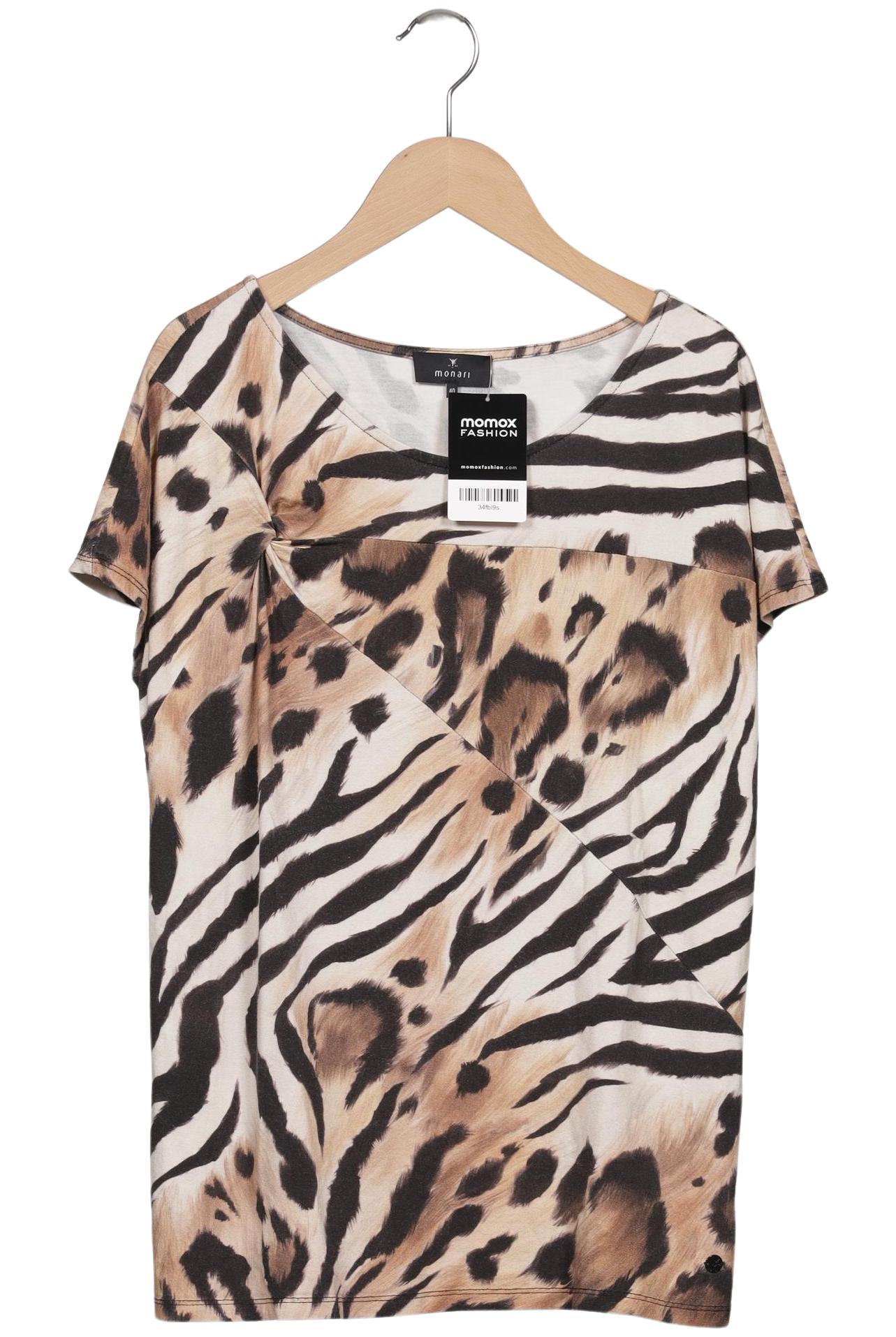 

monari Damen T-Shirt, braun, Gr. 40