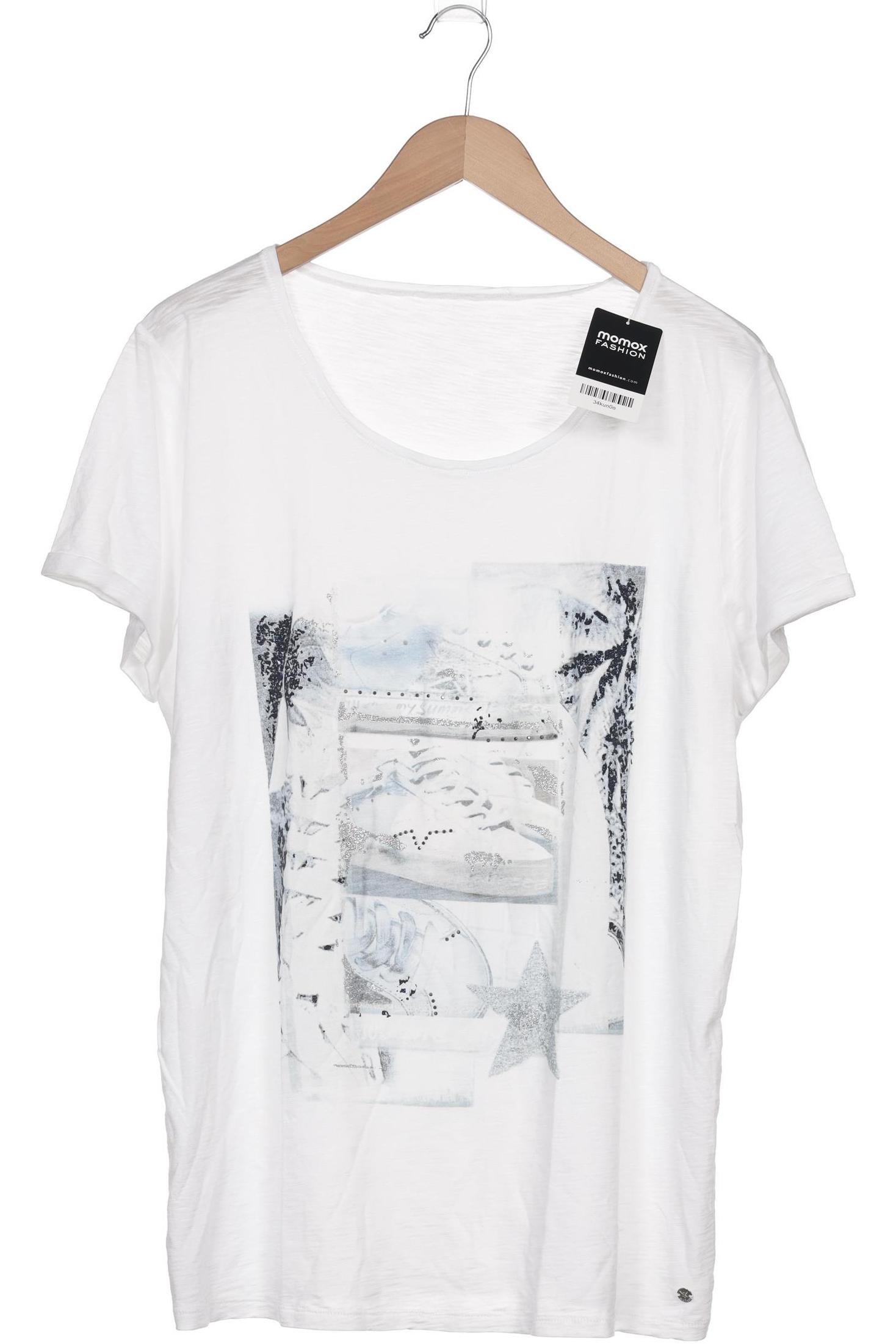 

monari Damen T-Shirt, weiß, Gr. 46