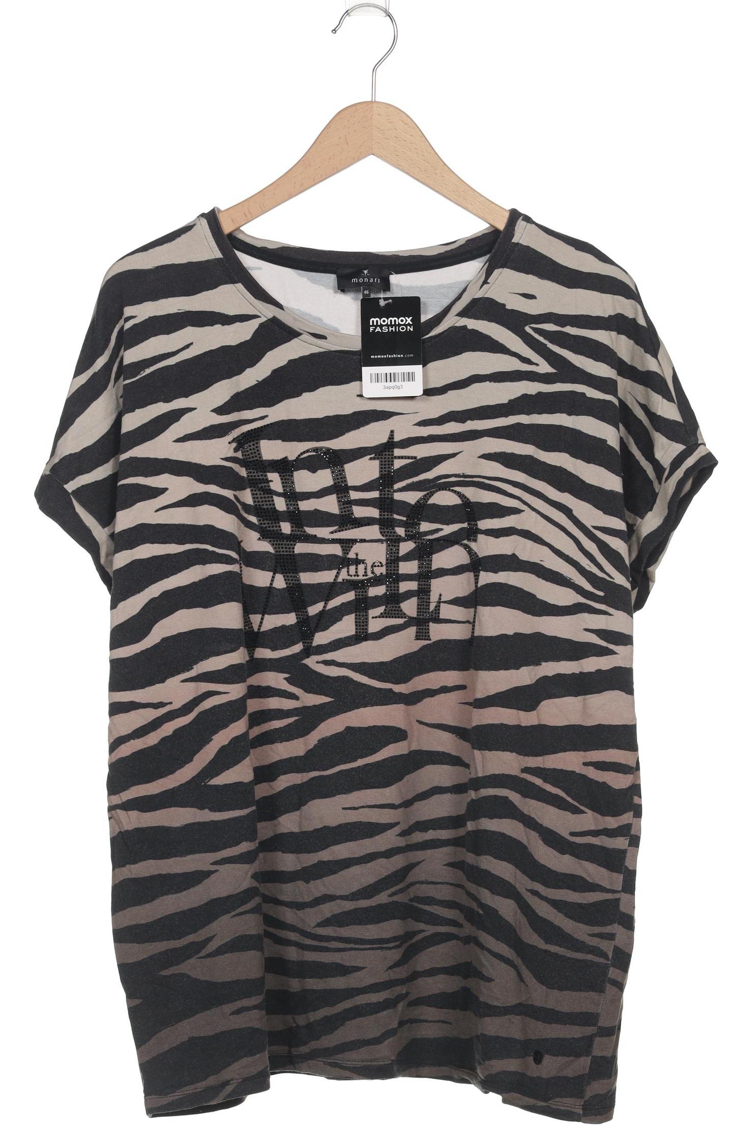 

monari Damen T-Shirt, beige, Gr. 46