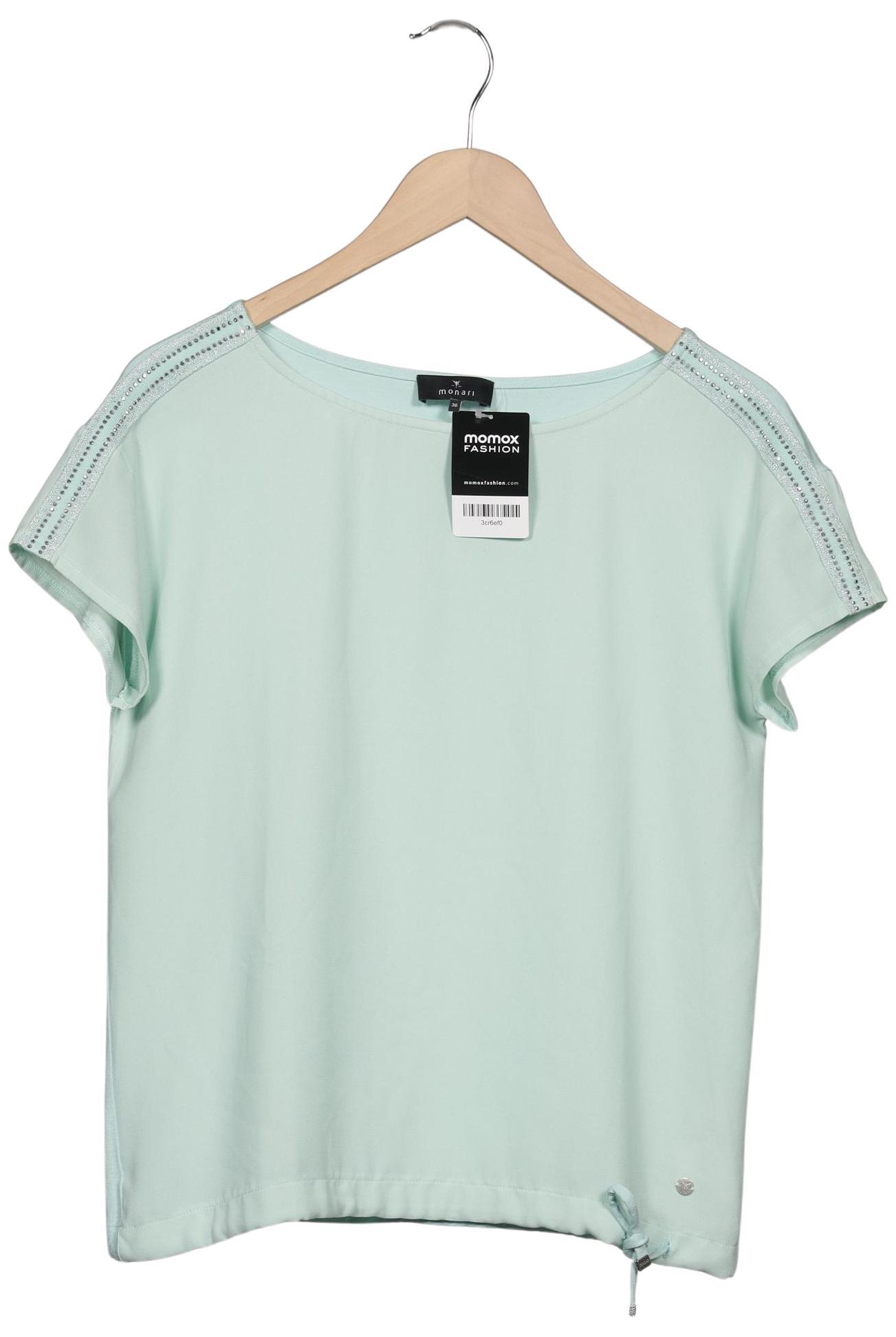 

monari Damen T-Shirt, hellgrün, Gr. 36