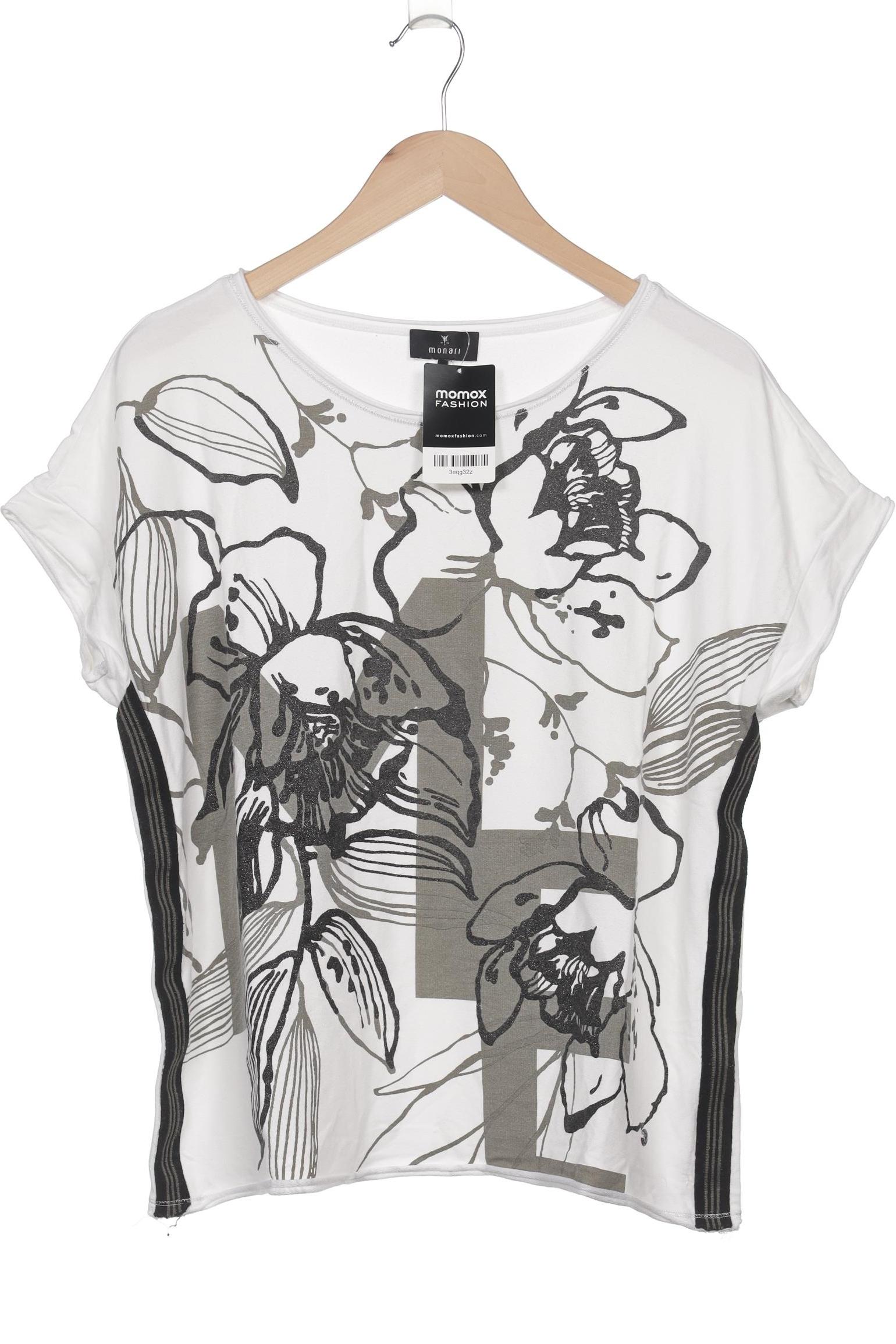 

monari Damen T-Shirt, weiß, Gr. 42