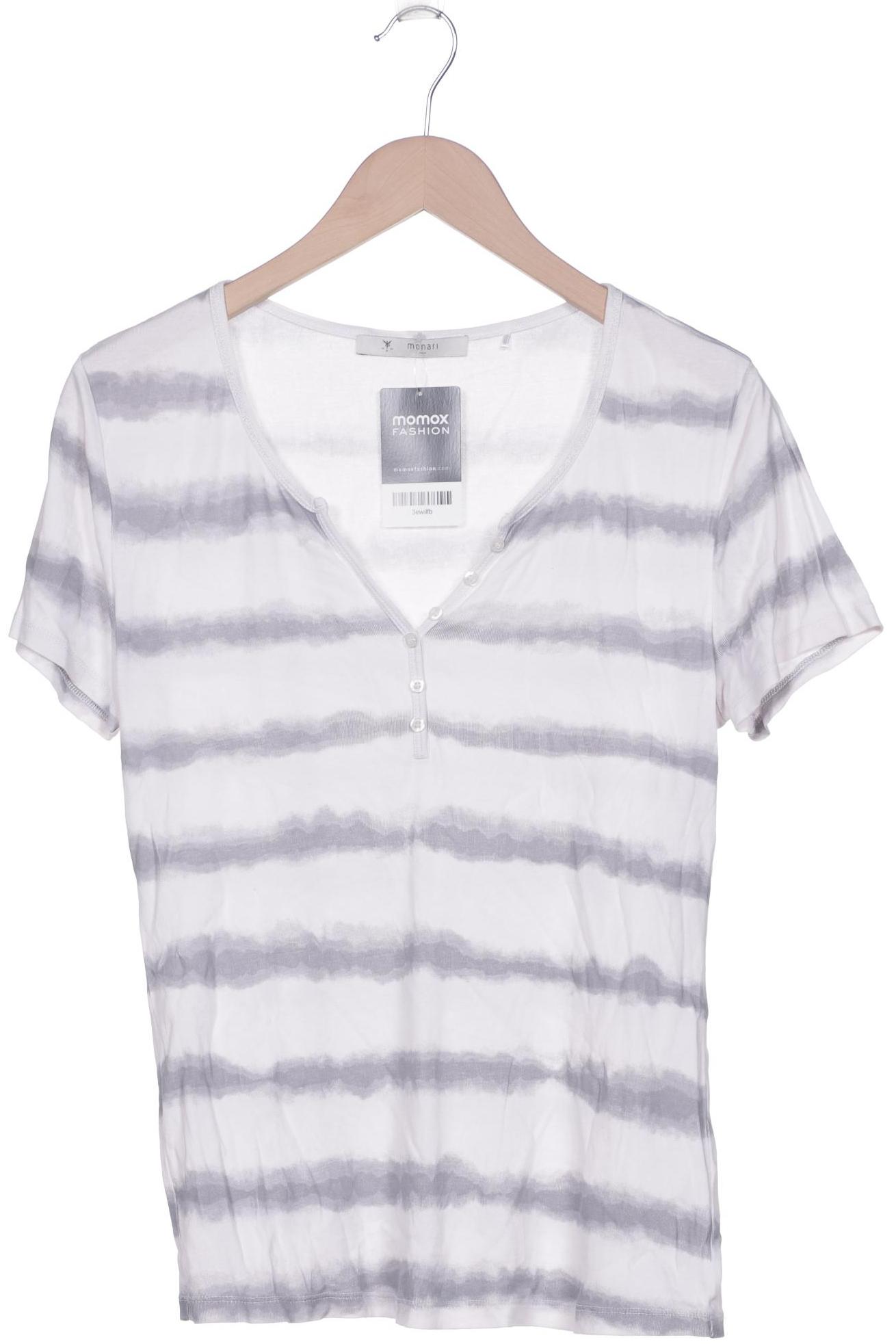 

monari Damen T-Shirt, weiß