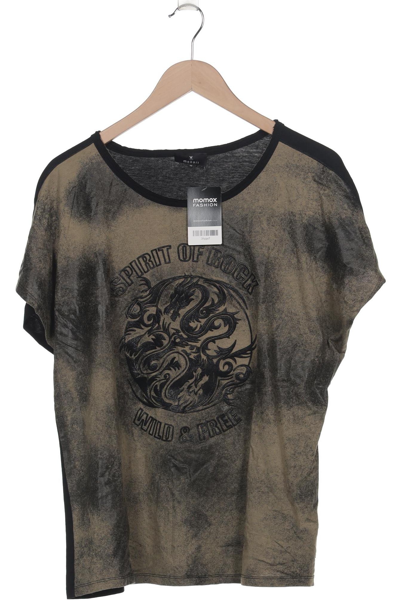

monari Damen T-Shirt, grün, Gr. 46